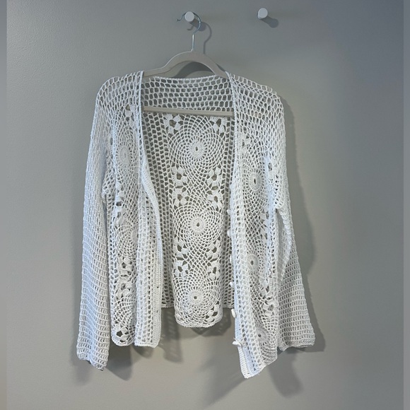 Hand Crochet Cover Up - Picture 1 of 3